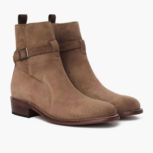 Thursday Rogue Cognac Suede Boots